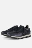 Gabor Dames Sneakers Blauw Suède Lage Sneakers Maat 37