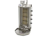 Maxima Kitchen Equipment B.V. Grill shoarma - 4 brûleurs - 50 kg de viande - Gaz