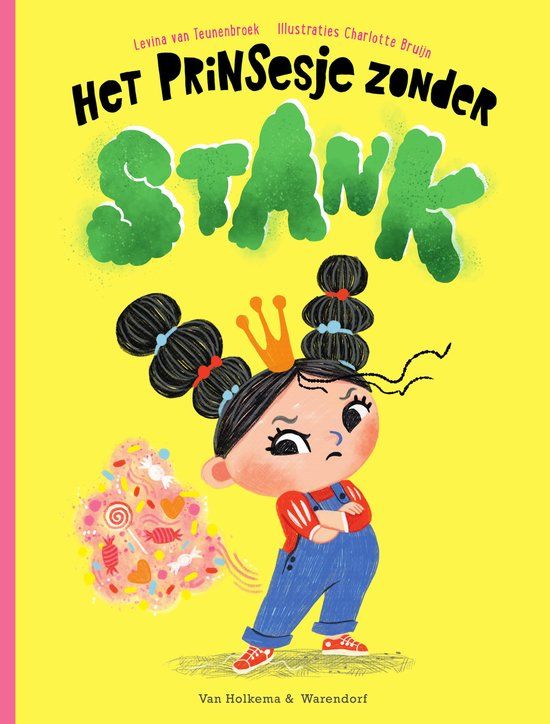 Het Van Holkema & Warendorf De ridder zonder billen 3 - Het prinsesje zonder stank