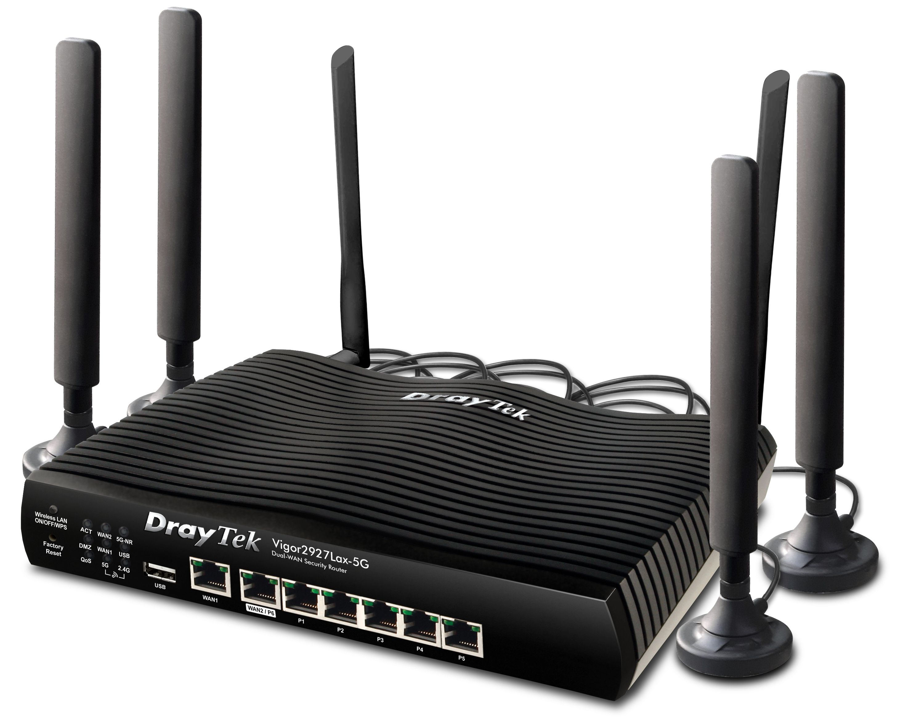 DrayTek V2927LAX-5G-K draadloze router Gigabit Ethernet Dual-band (2.4 GHz / 5 GHz)