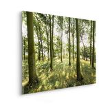 Komar Keilrahmenbild in echt houten frame - Deense beuken - Afmeting 90 x 60 cm - Foto Canvas, Landschapsmotief, Woonkamer, Slaapkamer