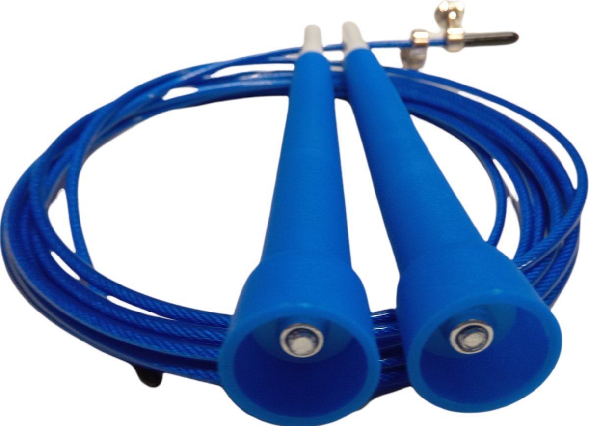 Jobber Ropes Verstelbaar Sport Springtouw - Blauw