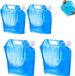 REM life GmbH Noodpakket voor thuis - 4 stuks Opvouwbare Waterreservoirs Set - 5 en 10 Liter Flexibele Waterjerrycan met Dicht Deksel - Draagbare Drinkwaterzak voor Noodsituaties - waterreservoir voor nood