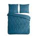 Muller Textiles 10060.68.13 Petrol colour Microfibre 140 x 220 cm
