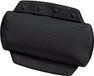 Spirella Badkussen Alaska met 8 zuignappen antibacterieel - antislip wasbaar - zwart - 23 x 32 cm