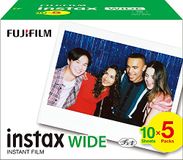 instax Fujifilm WIDE film 50-pak 5X10, Witte rand, 50 shot