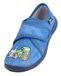 BECK Huisschoenen 'Traktor' hemelsblauw / grijs / kiwi / zwart