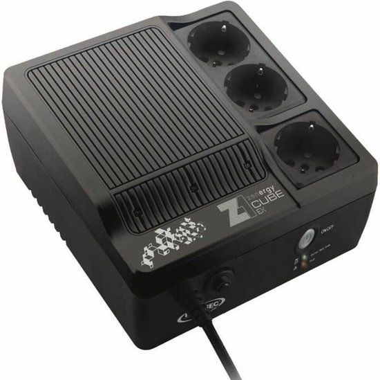 Infosec Z1 Zenergy Cube EX 600 UPS Stand-by (Offline) 0,6 kVA 3 AC-uitgang(en)