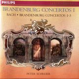 Bach;Brandenburg Philips JOHANN SEBASTIAN BACH, KAMMERORCHESTER CARL PHILIPP EMANUEL BACH, PETER SCHREIER - Brandenburg Concertos 1-3 (CD)