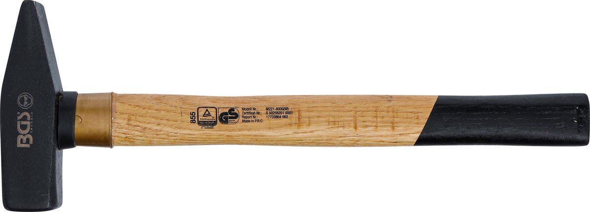 BGS Bankhamer met houten steel 800 gram - 4026947008554