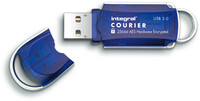Integral 8GB Courier FIPS 197 Encrypted USB 3.0 8 GB