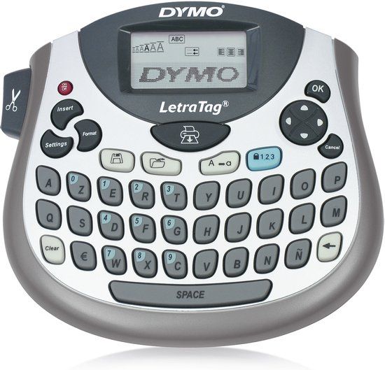 DYMO LetraTag LT-100T Labelprinter - AZERTY - Grijs