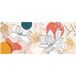 Papier peint panoramique - Fleurs - 195 cm x 82 cm