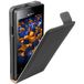 mumbi Hoes Flip Case compatibel met Sony Xperia Miro hoes mobiele telefoon case wallet, zwart