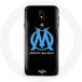Maniacase Hoesjes voor Samsung Galaxy S4 Olympique de Marseille Noir