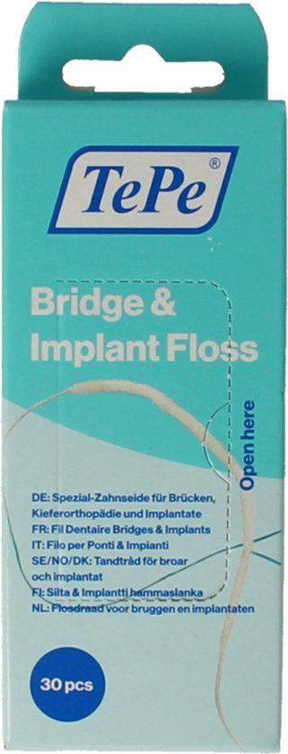 TePe Bridge & Implant Floss 30 stuks
