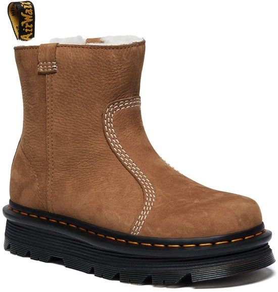 Dr. Martens Zebzag Rigger Wl Laarzen Bruin EU 37 Vrouw