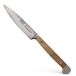 GÜDE Solingen - Lardeermes gesmeed, 8 cm, vaten eikenhout, ALPHA VAT EIKEN, Officemes, dubbele bolster, Handgemaakt Duitsland