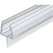 Aquasys Porte en verre Joint de douche 8-10 mm Joint de sol plastique, 2000 mm