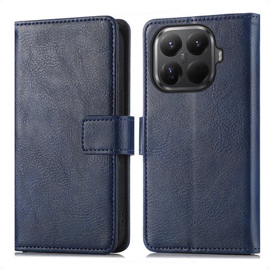 imoshion Hoesje - Geschikt voor Xiaomi 17T - Luxe Bookcase - Donkerblauw