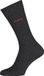 Hugo Boss HUGO logo sokken (2-pack) - herensokken katoen - antraciet grijs