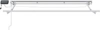 vidaXL Manual Awning Frame with Solar LED 3 x 2 m White