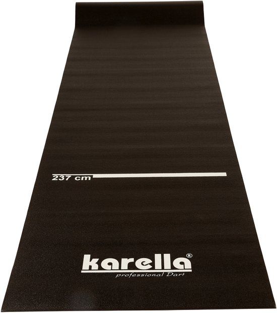 Karella Dartmat Eco Star - Zwart