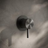 Hotbath Archie Inbouw douche mengkraan BGP Geborsteld Gunmetal PVD