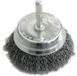 Strend Pro Komborstel CCB-509, 100 mm, gegolfd, met stift, draad 0.3 mm