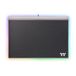 Thermaltake Argent MP1 RGB Game-muismat Zwart, Titanium