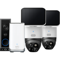 Eufy Eufycam Solocam S340 Duo Pack + Eufy Video Doorbell E340 + HomeBase 3
