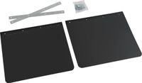 Lampa Zwarte PVC vrachtwagenspatlappen | per paar verpakt | 35×30 cm