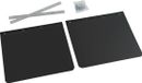 Lampa Zwarte PVC vrachtwagenspatlappen | per paar verpakt | 35×30 cm