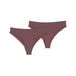 PUMA Women Microfiber Brazilian Briefs 2p