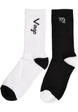 Mister Tee Chaussettes unisexes, Noir/blanc, 39-42 EU