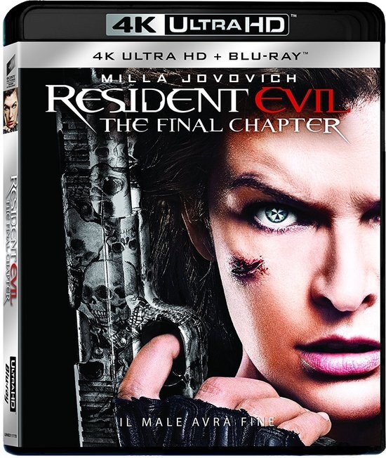 Universal Pictures Resident Evil: The Final Chapter, Blu-ray, Italiaans, Horror, 2D, 16:9, 106 min