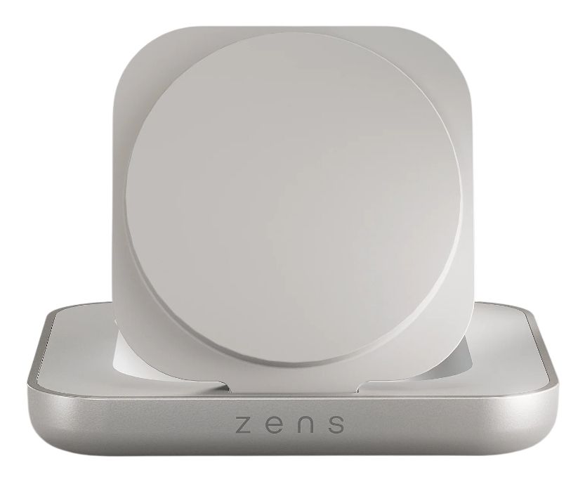 ZENS MagSafe en Qi2 Draadloze Oplader 15W met Standaard Wit