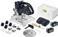 Festool SYMC 70 EB-Basic SYMMETRIC scie à profil sur batterie 36 V ( 2 x 18 V ) 216 mm + 2x batterie 5,0 Ah + chargeur double + Systainer