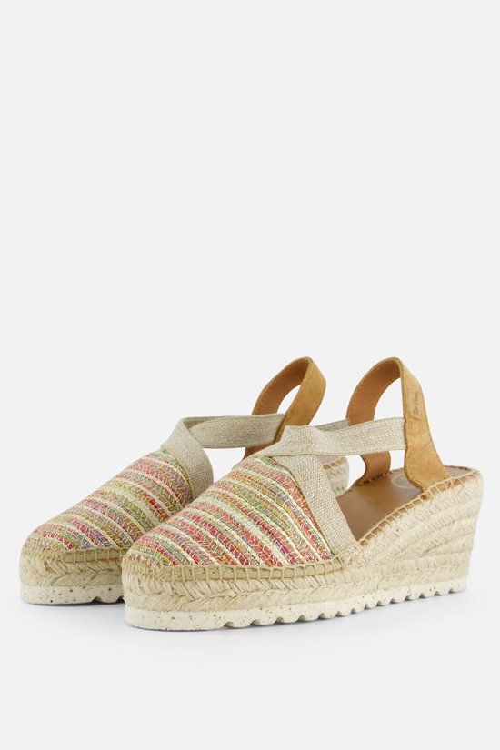 Toni Pons Terra Espadrilles Beige Textiel Dames Maat 37