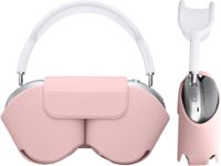 kwmobile cover voor over-ear koptelefoon - Compatibel met Apple AirPods Max / AirPods Max 2 - Van polyester - In oudroze