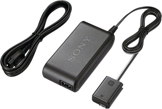 Sony Netadapter PW20 - Zwart - NEX-5, NEX-3 Compatibel
