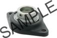 Flensbehuizingen EXFCE212, 60 mm, rond