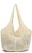 Ibenzoa® Grand sac de plage pour femmes - Beige