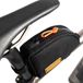 Restrap Top Tube Bag Black Nylon Waterproof 0.8L