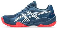 Asics Gel-Powerbreak GS Junior Blauw/Rood/Wit Kinderen Tennis Schoenen Maat 36