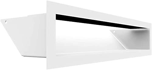 Kratki AIR Warmeluchtrooster 9 x 40 cm Wit
