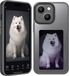 Techsuit SmartScreen NFC E-Ink Foto Back Cover hoesje voor Apple iPhone 15 - Zwart