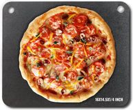 VEVOR Plaque à pizza, 16" X 14,5" X 1/4" Plaque à pizza pour four