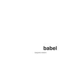 Babel - 2nd ed. Paperback