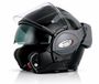 Vito Casque Modulable - Casque Moto et Scooter avec Mentonnière Rabattable et Visière Pare-Soleil - Casque Noir / Gris pour Scooter, Moto et Cyclomoteur - Pour Femmes et Hommes - Pour Adultes - Taille XL